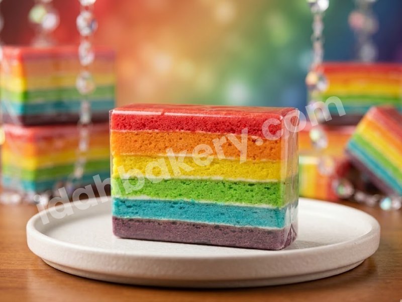 Ranbow Cake [Persegi]
